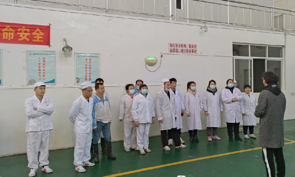 柳州爱格富开展高处坠落应急演练