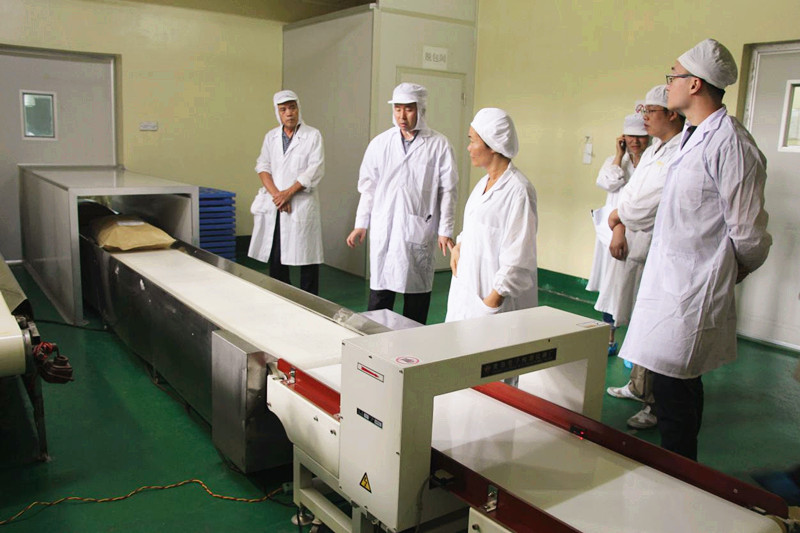 蒙古伊利集团液态奶事业部到我司进行现场评估