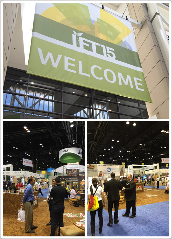 我司领导赴美参加2015年美国国际食品与技术年会