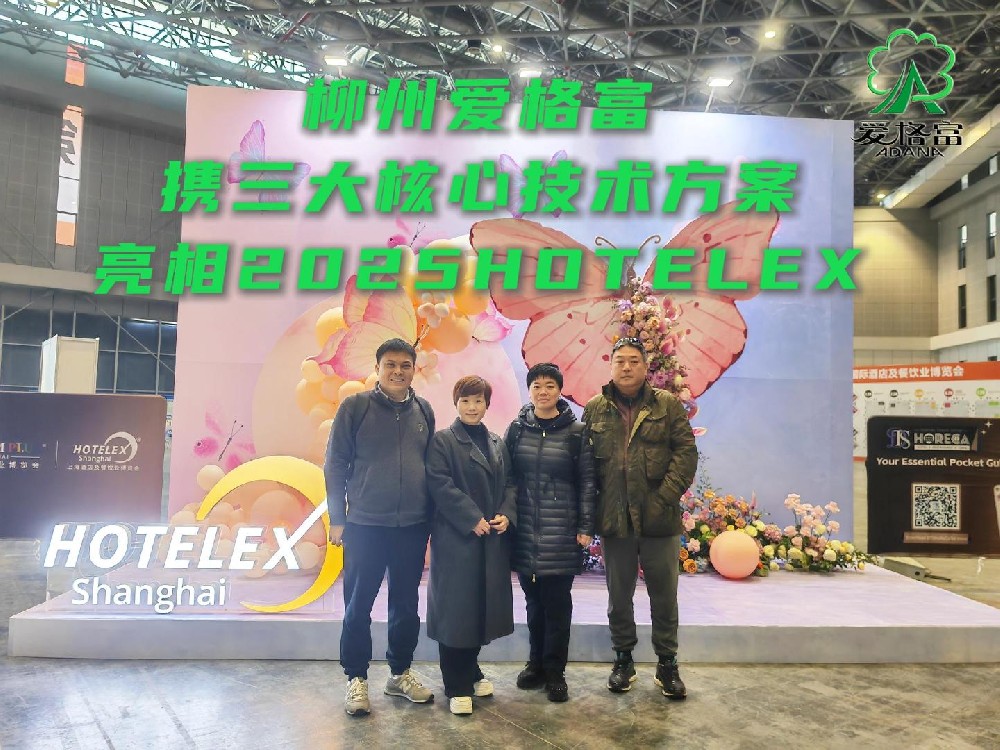 柳州爱格富携三大核心技术方案亮相2025HOTELEX